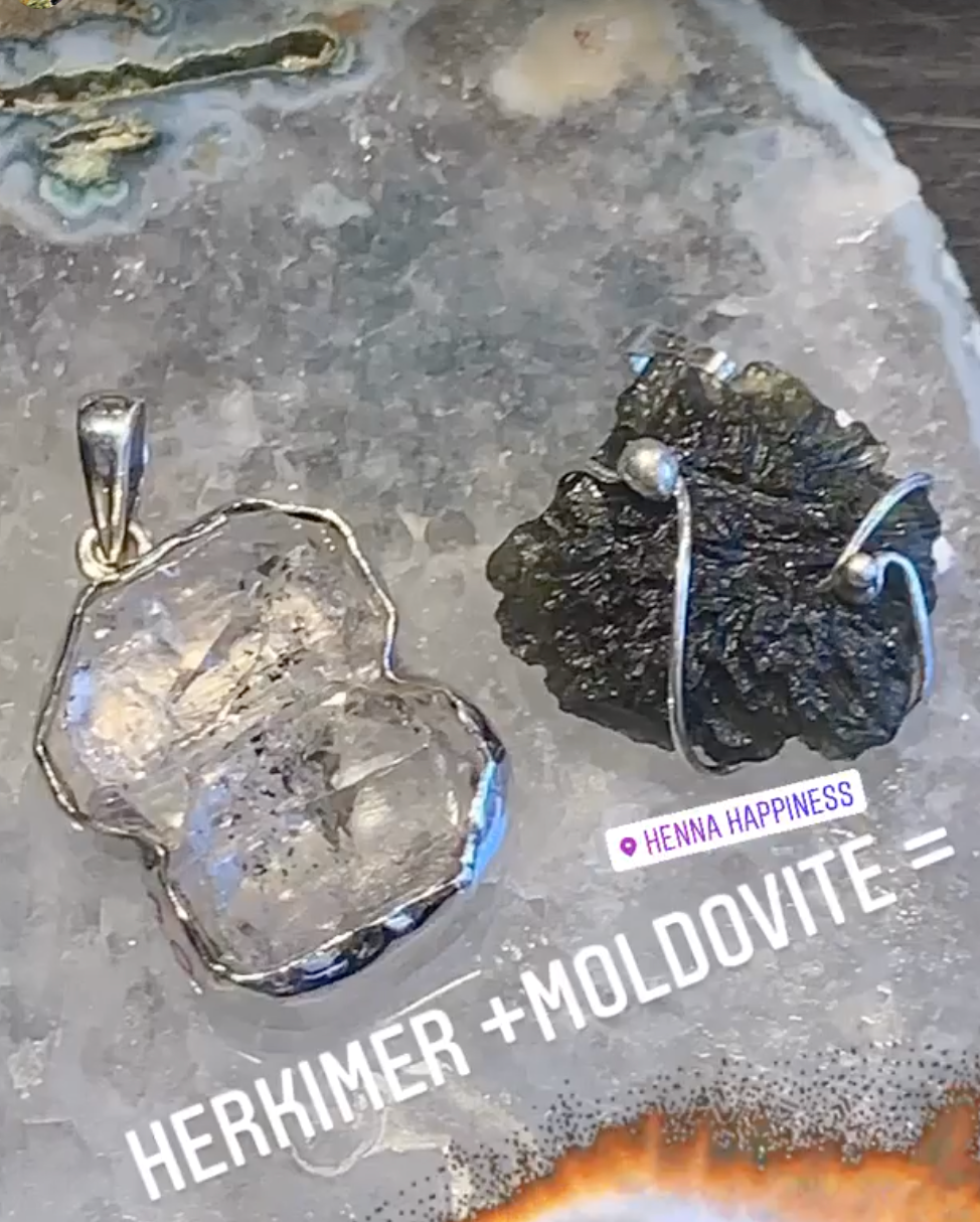 Moldovite and Libyan Glass Tektites