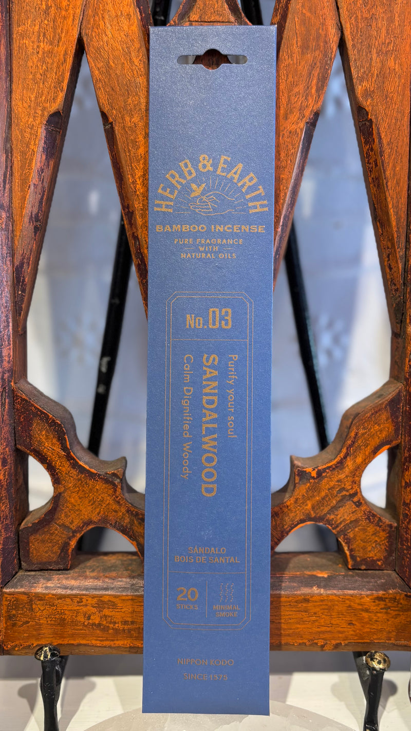 Herb & Earth Sandalwood Incense