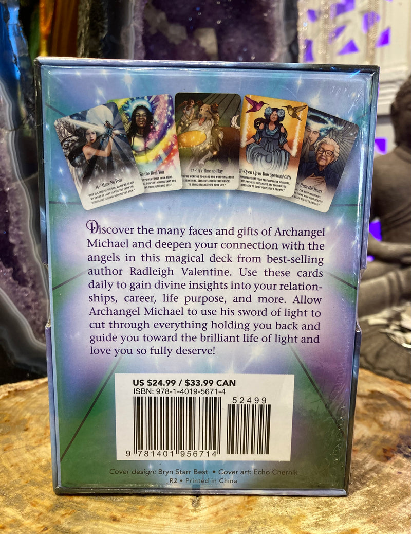The Archangel Michael Sword of Light Oracle by Radleigh Valentine