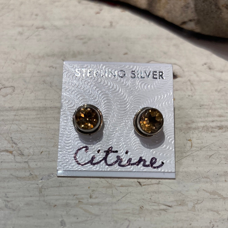 Citrine earrings