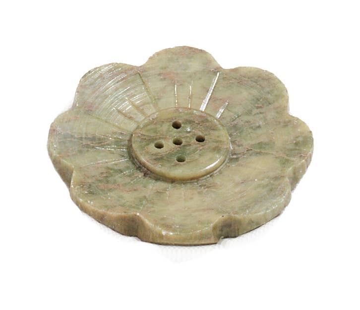 Mini Lotus Flower Incense Holder - Soapstone