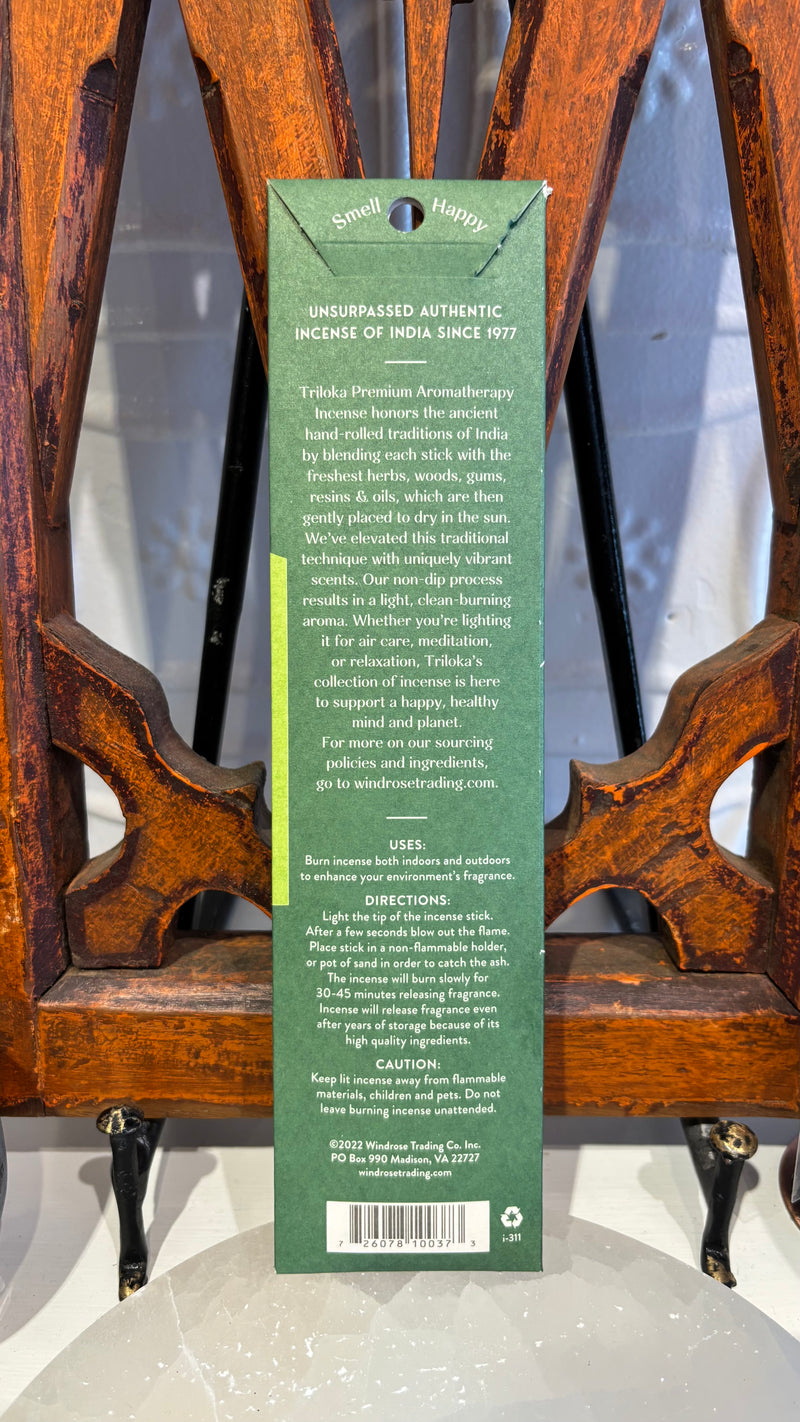 Triloka Aromatherapy Patchouli Incense