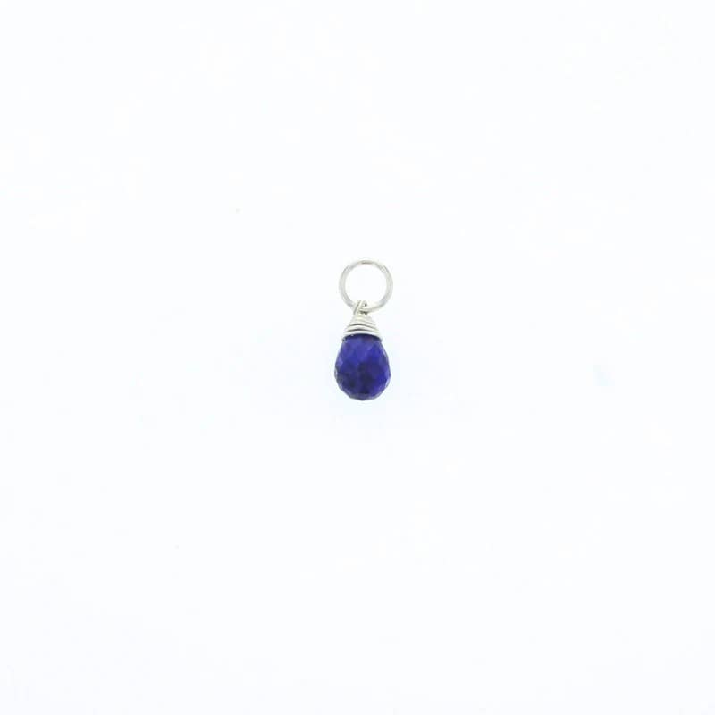 Natural Birthstones Charm: 14K Gold Filled / July