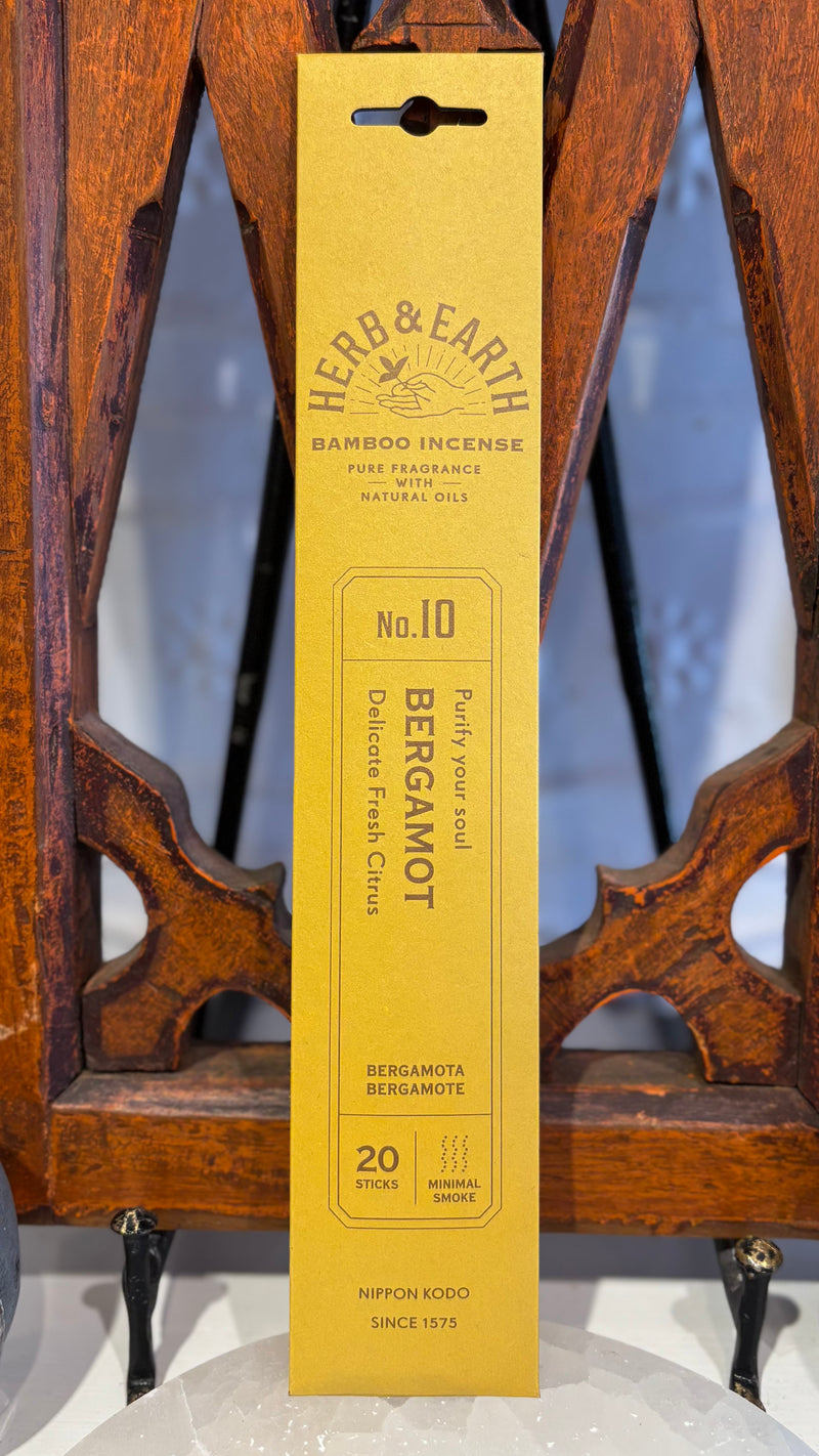 Herb & Earth Bergamot Incense