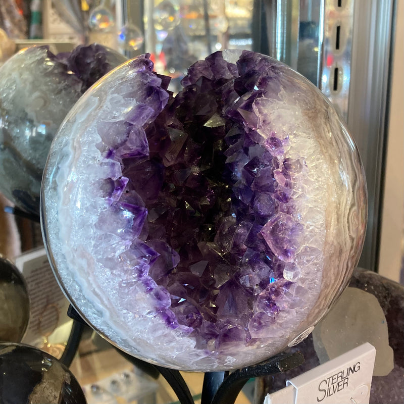 Large Amethyst Sphere