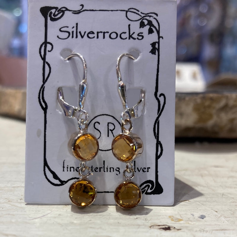 Citrine earrings