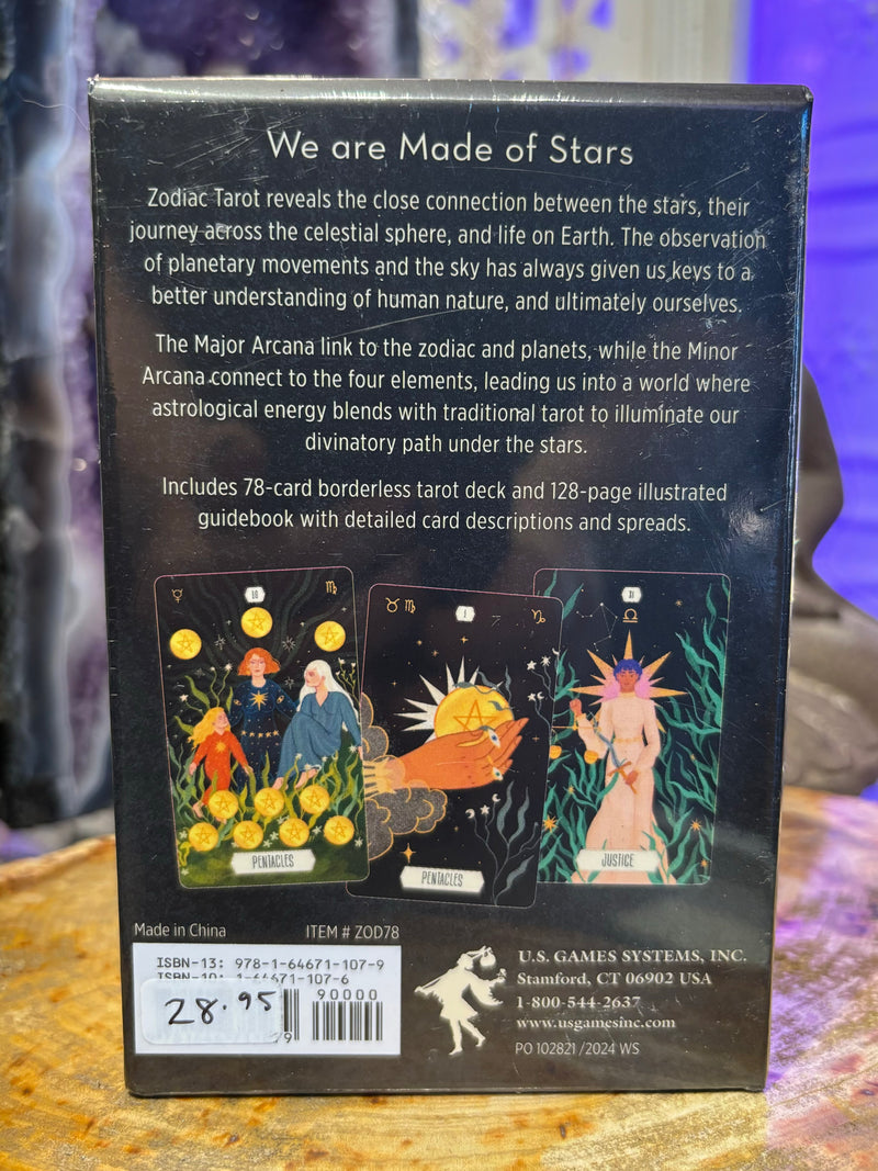 Zodiac Tarot Deck Written by Cecilia Lattari