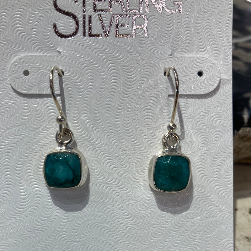 Emerald earrings