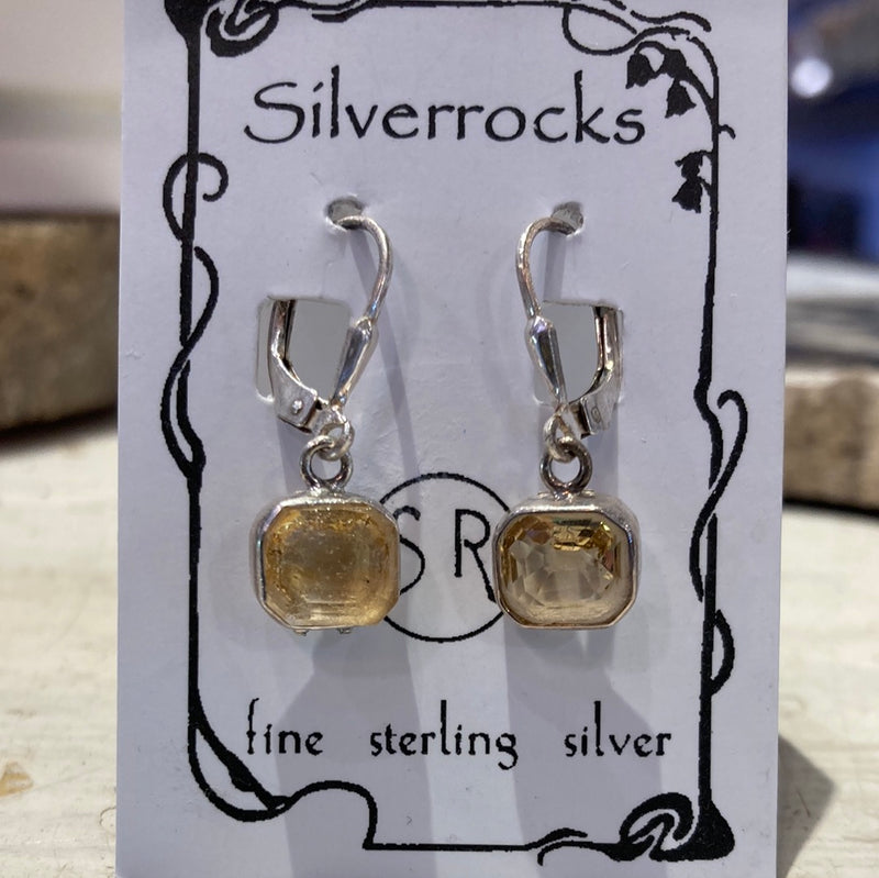 Citrine earrings