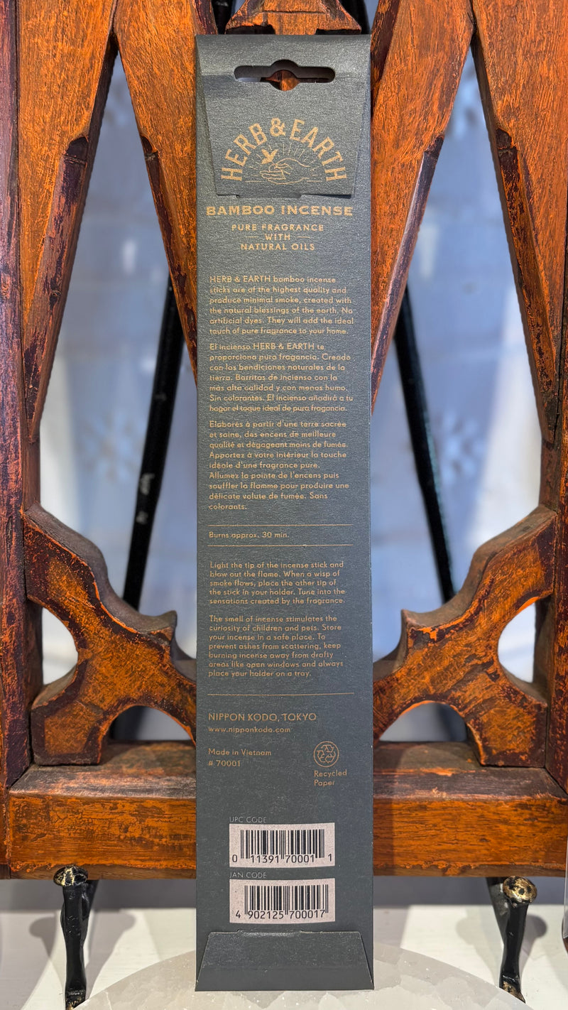 Herb & Earth Patchouli Incense