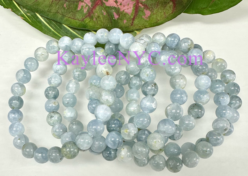 Wholesale 6 Pcs Natural Celestite 8mm 7.5” Crystals