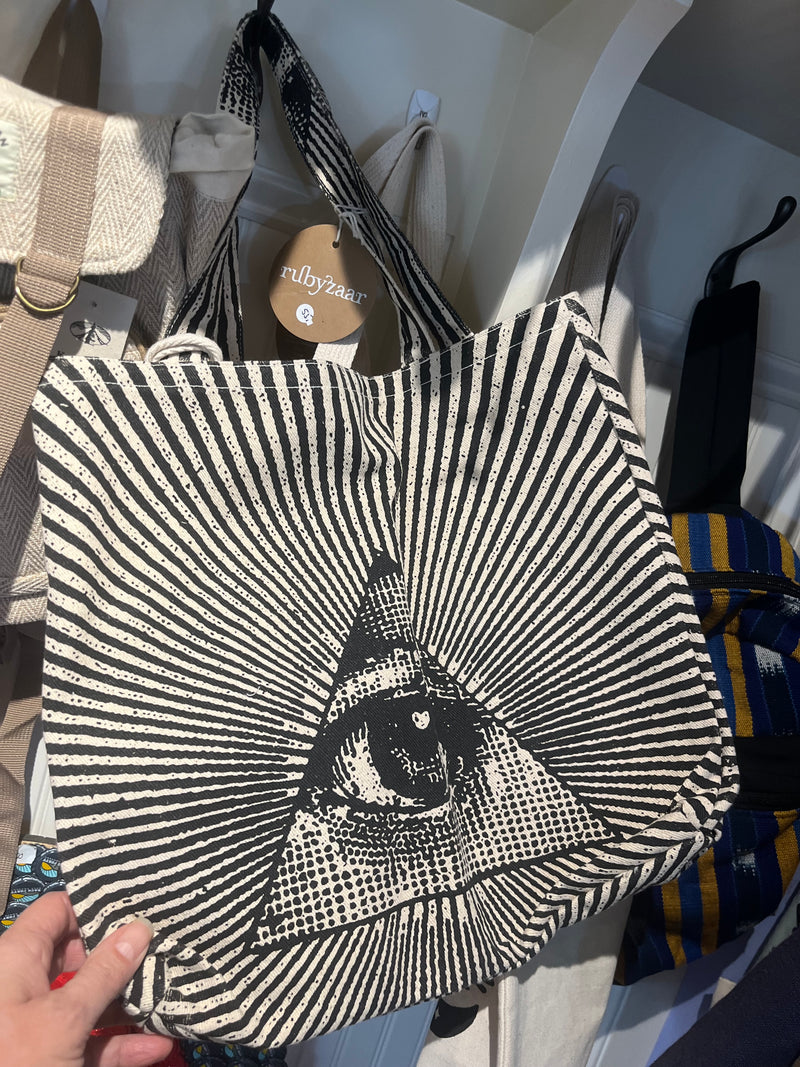 All Seeing Eye Bag w pouch