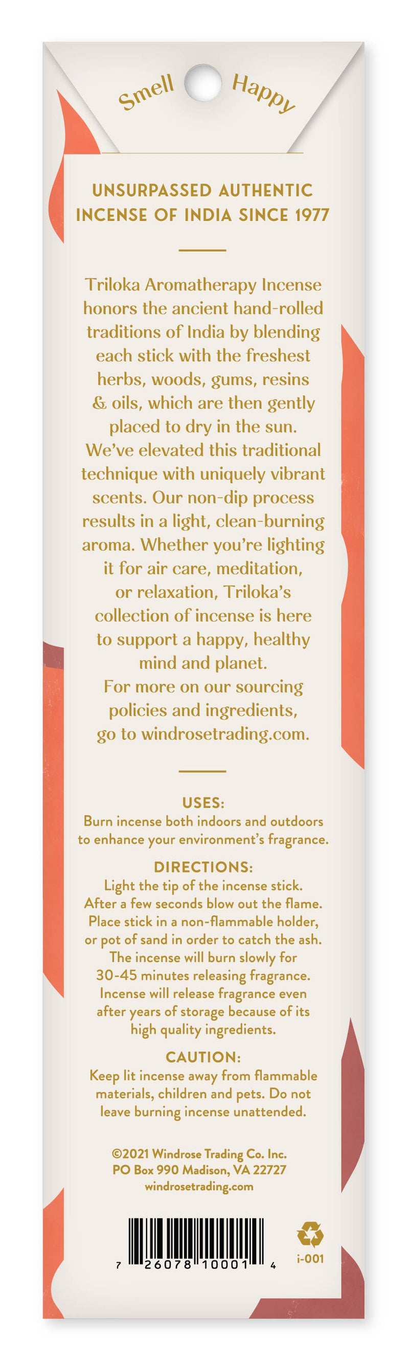 Triloka Aphrodisia Original Incense