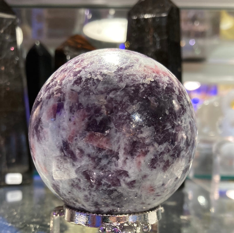 Unicorn stone sphere