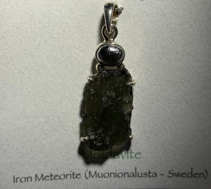 Moldavite Pendant