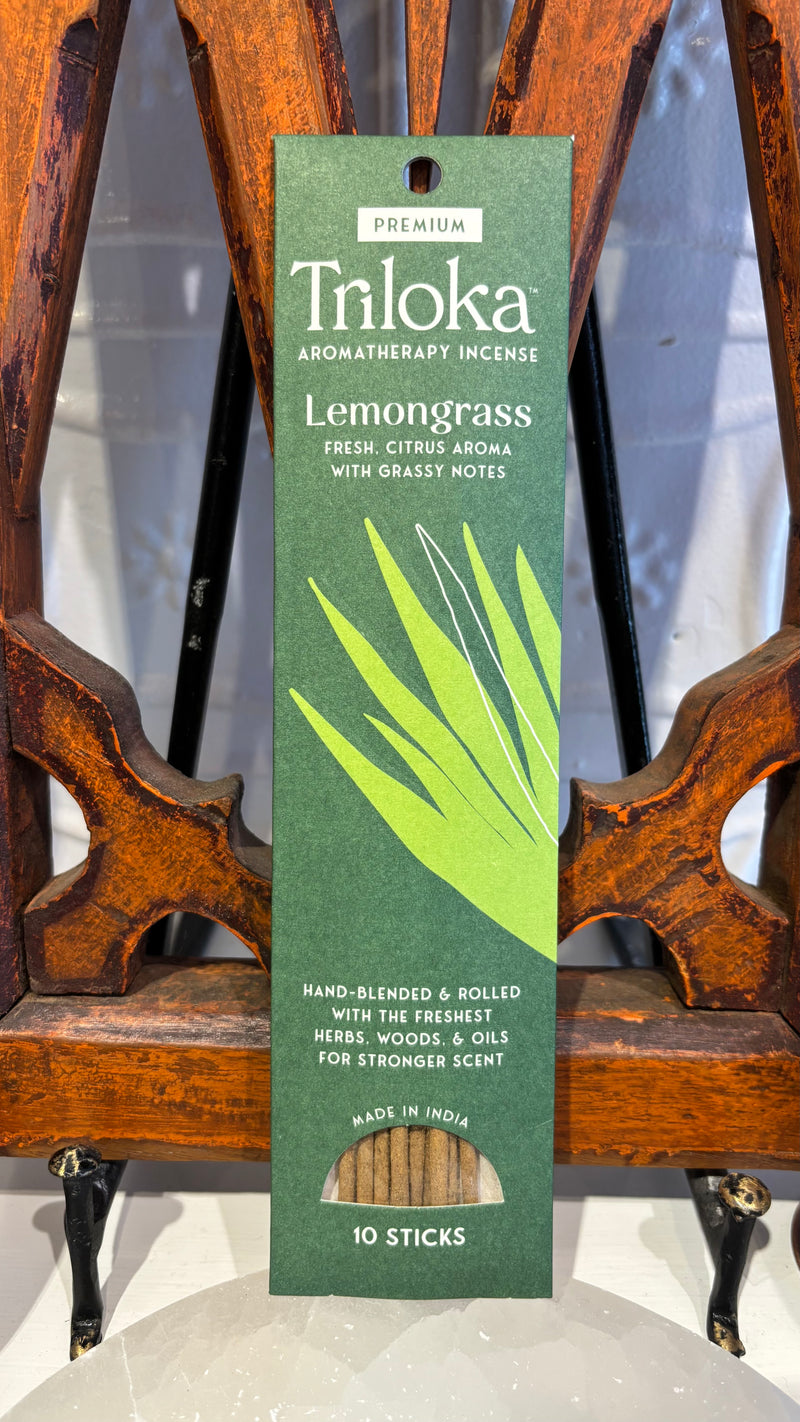 Triloka Aromatherapy Lemongrass Incense