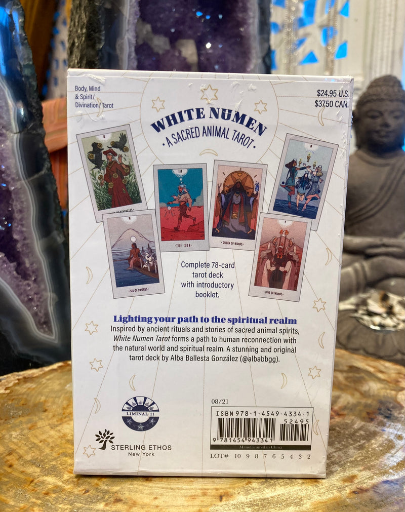 White Numen A Sacred Animal Tarot Created by AlbaBG