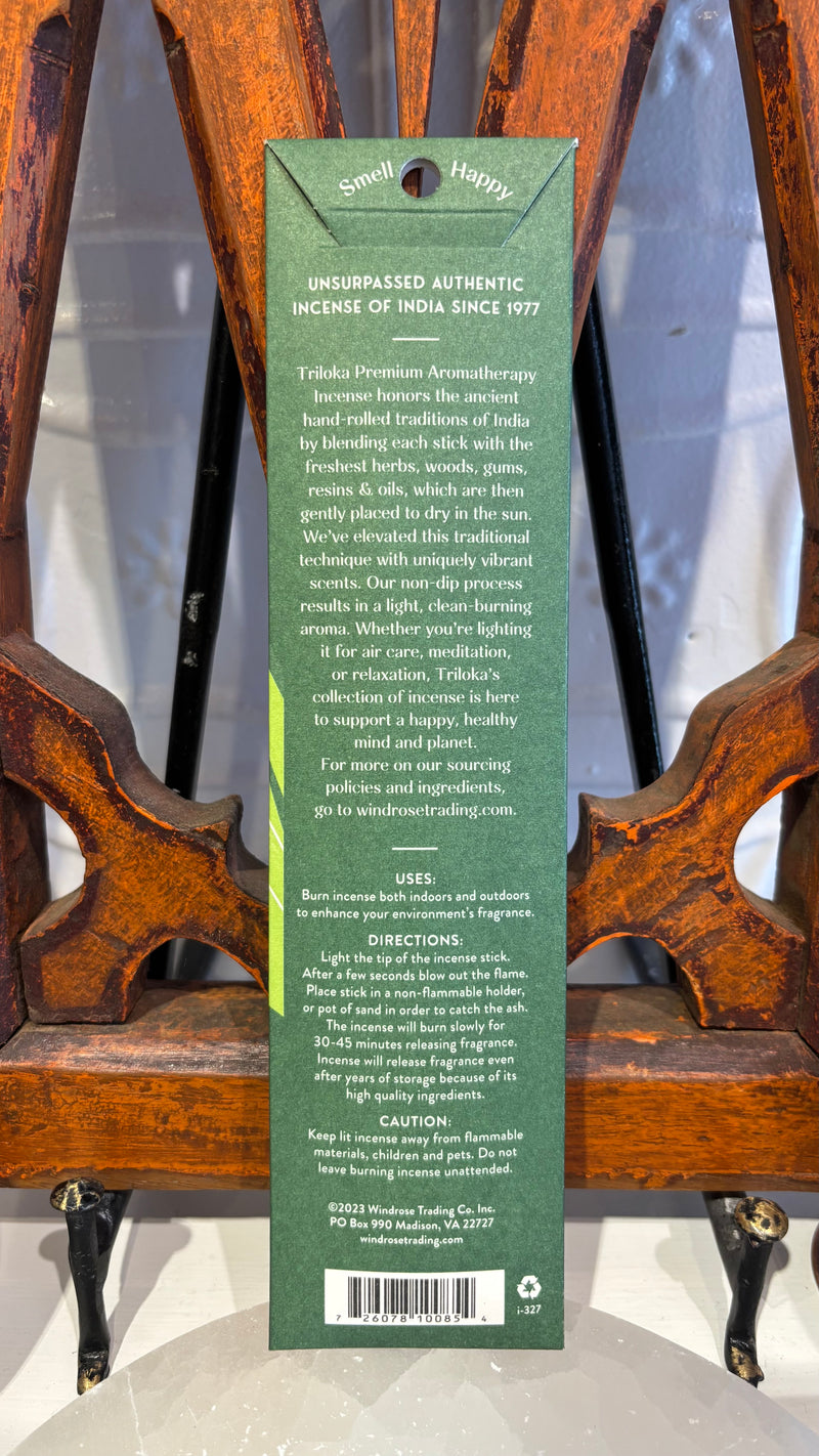 Triloka Aromatherapy Lemongrass Incense
