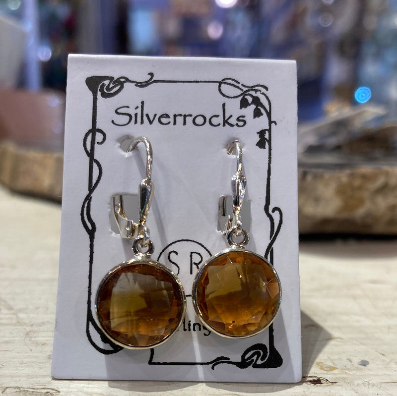 Citrine earrings