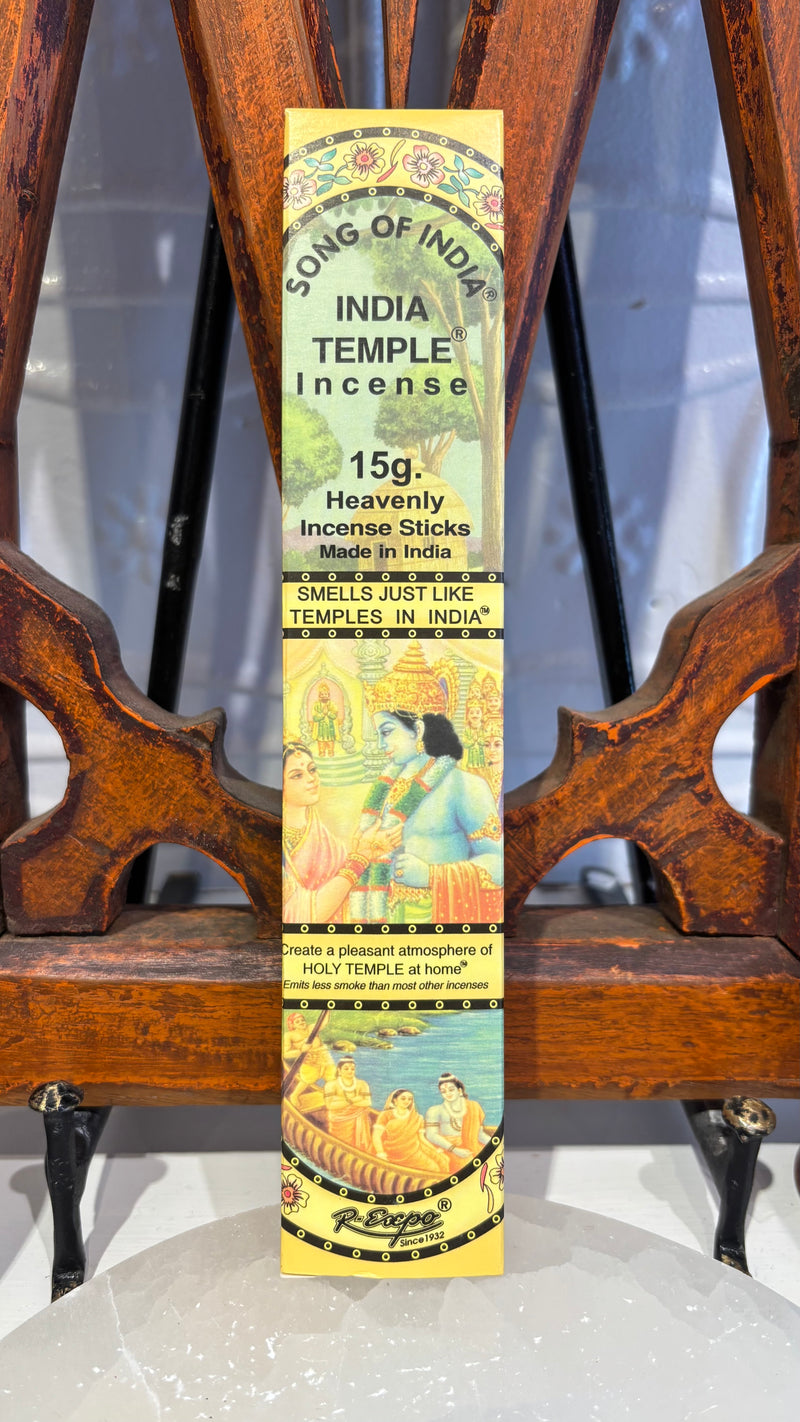 Song of India Temple Incense Sticks