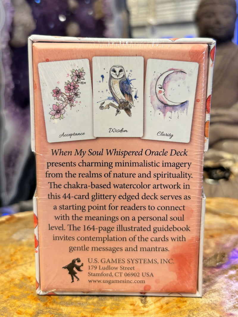 When My Soul Whispered Oracle Deck by Melissa Selvaggio