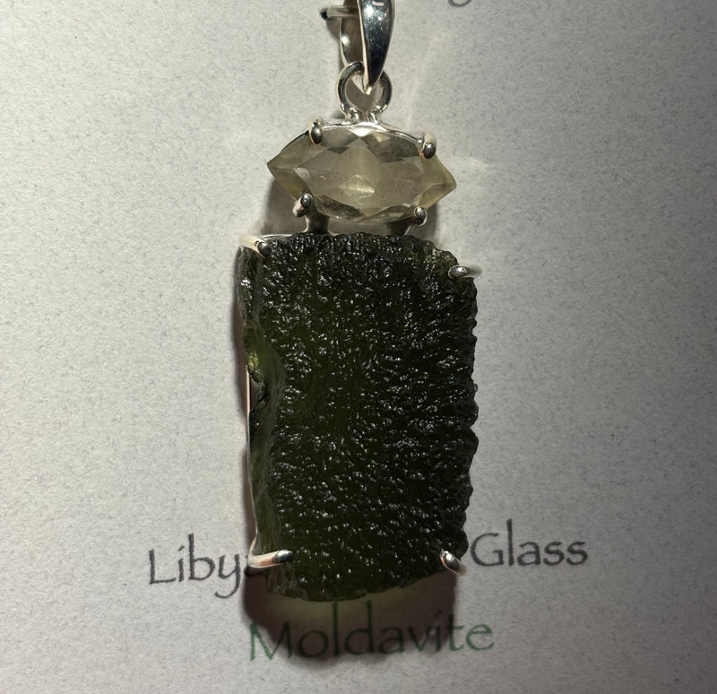 Moldavite Pendant