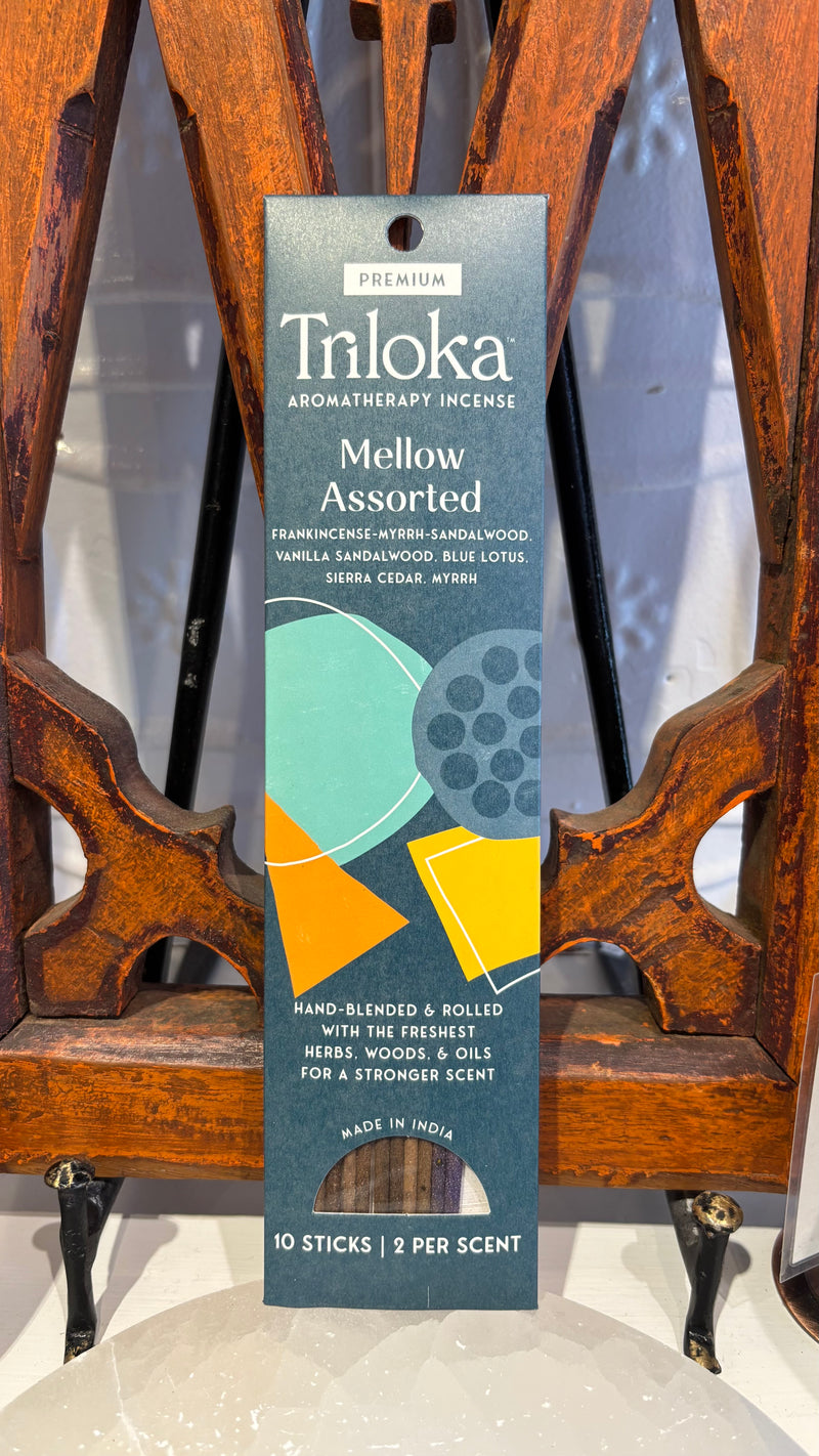 Triloka Aromatherapy Mellow Assorted Incense