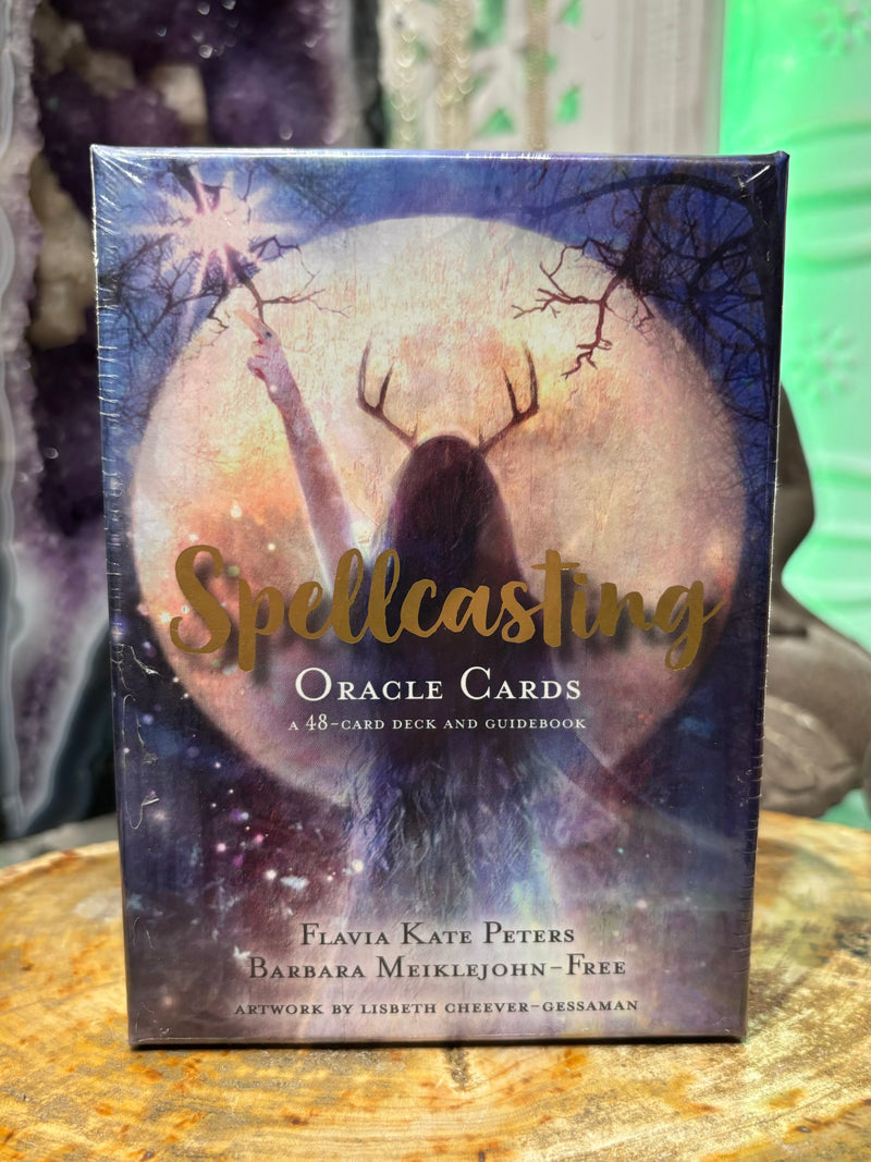 Spellcasting Oracle Cards by Flavia Kate Peters and Barbara Meiklejohn-Free