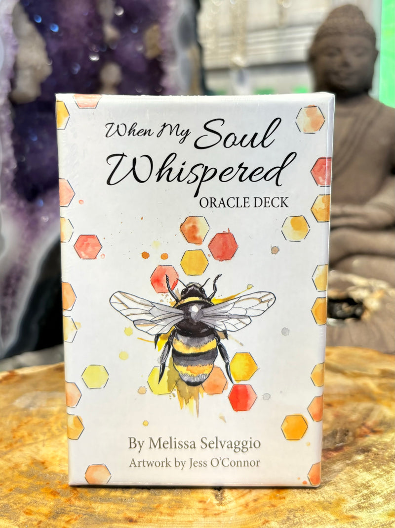 When My Soul Whispered Oracle Deck by Melissa Selvaggio