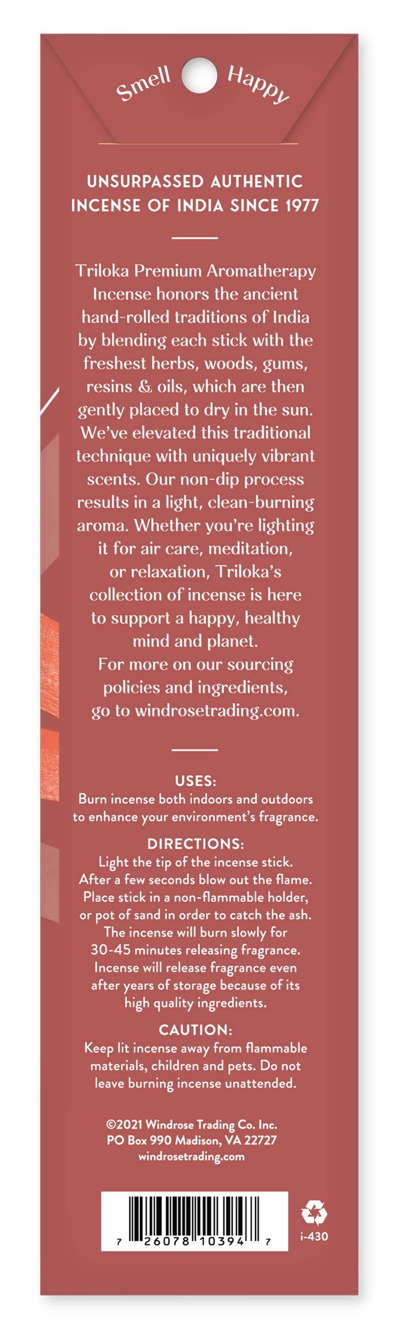 Triloka Palo Santo Premium Incense