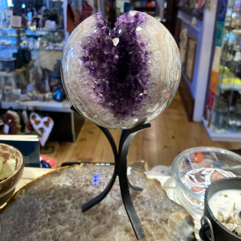 Large Amethyst Sphere