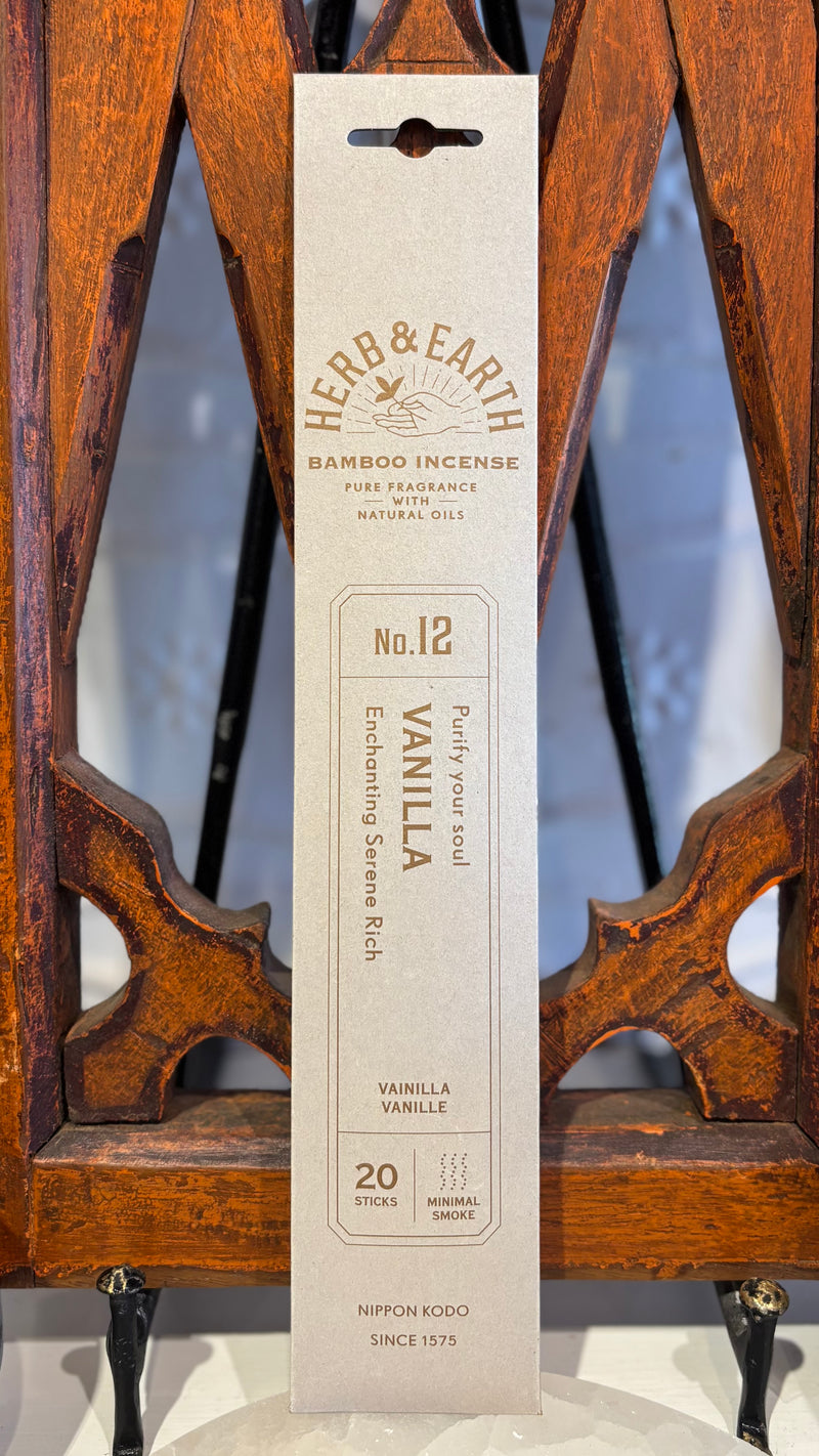 Herb & Earth Vanilla Incense