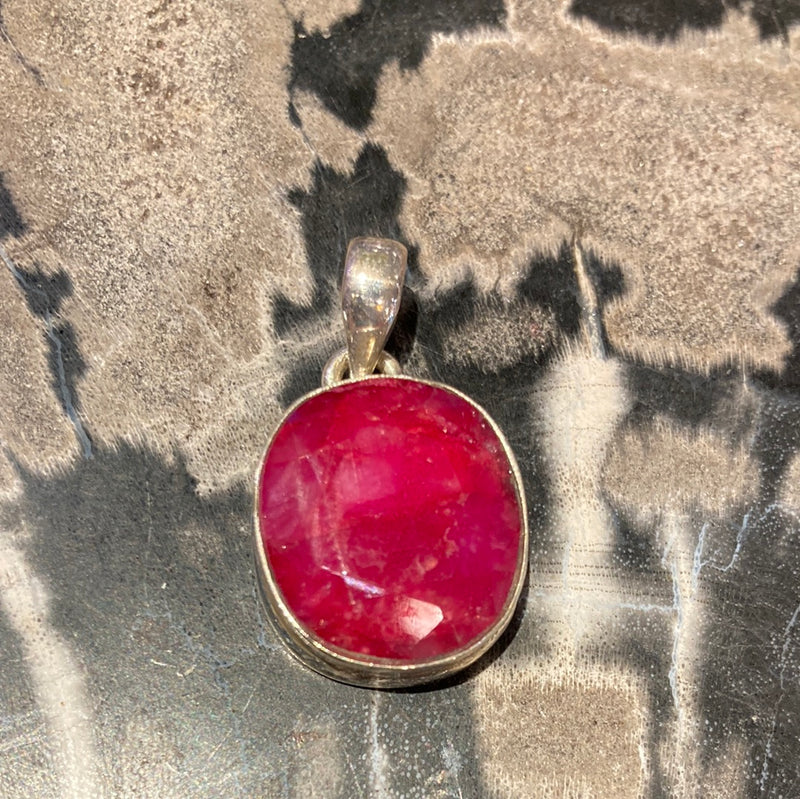 Ruby pendent