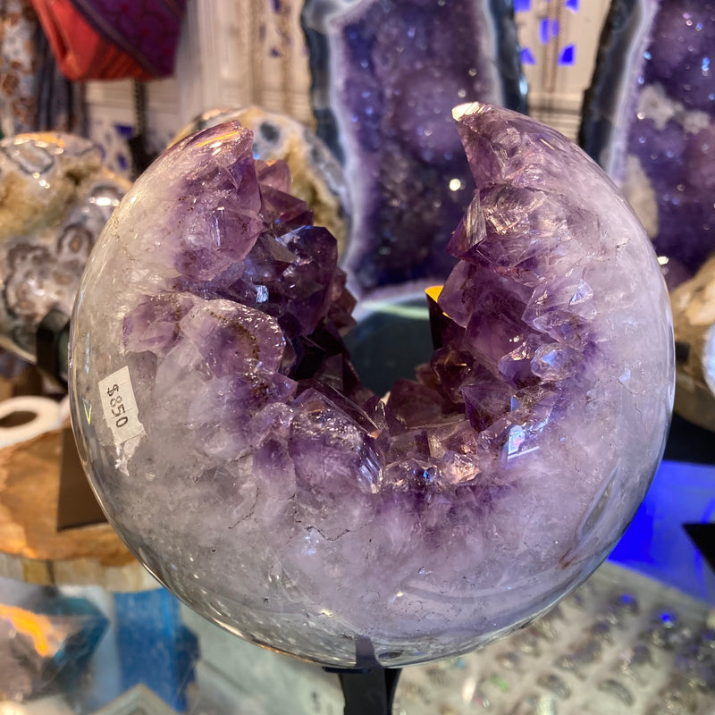 Large Amethyst Sphere