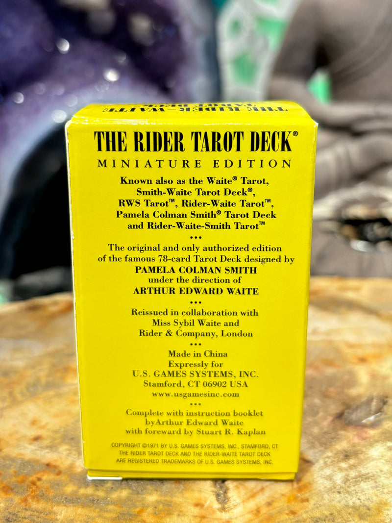 The Rider Tarot Deck Miniature Edition