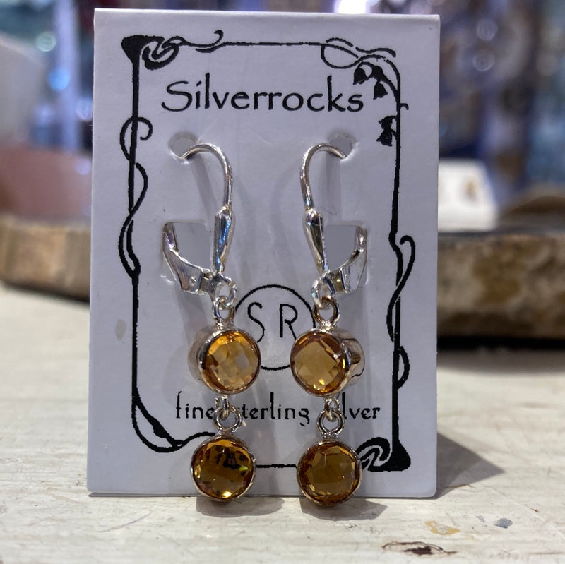 Citrine earrings