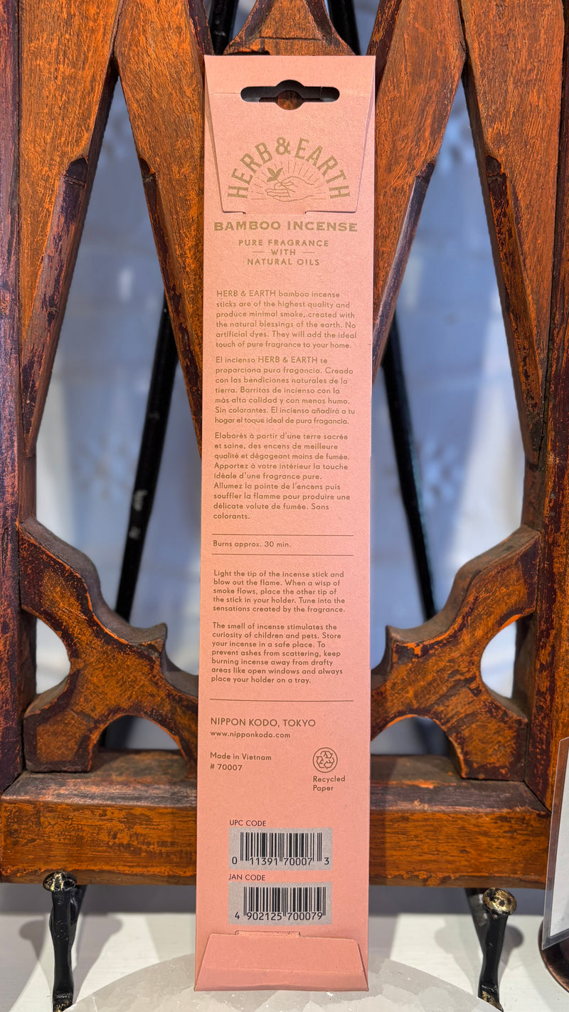Herb & Earth Frankincense Incense