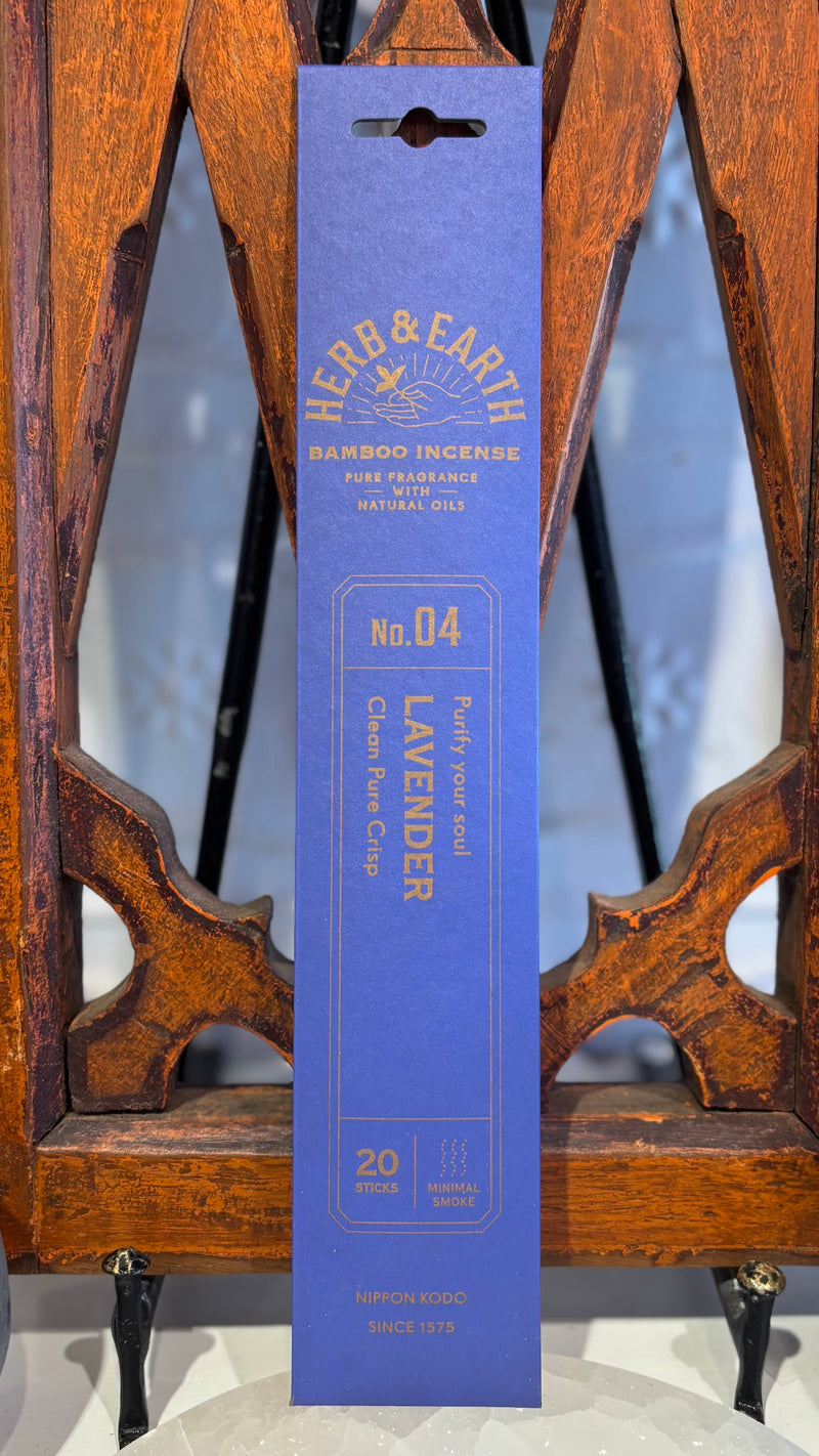 Herb & Earth Lavender Incense