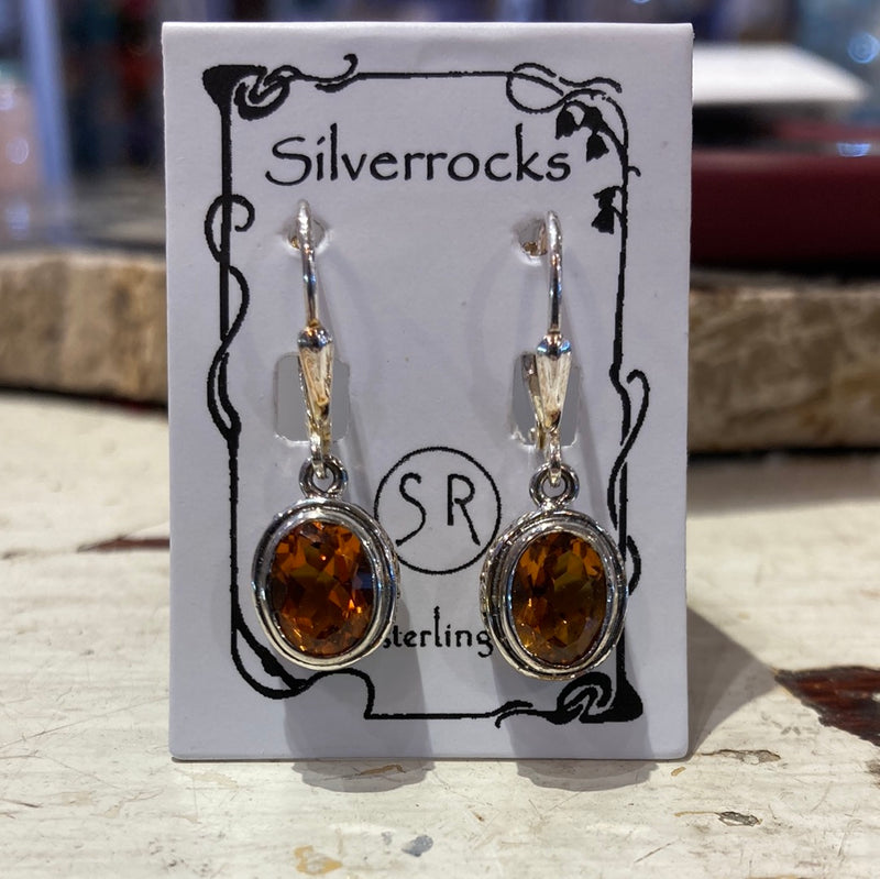 Citrine earrings