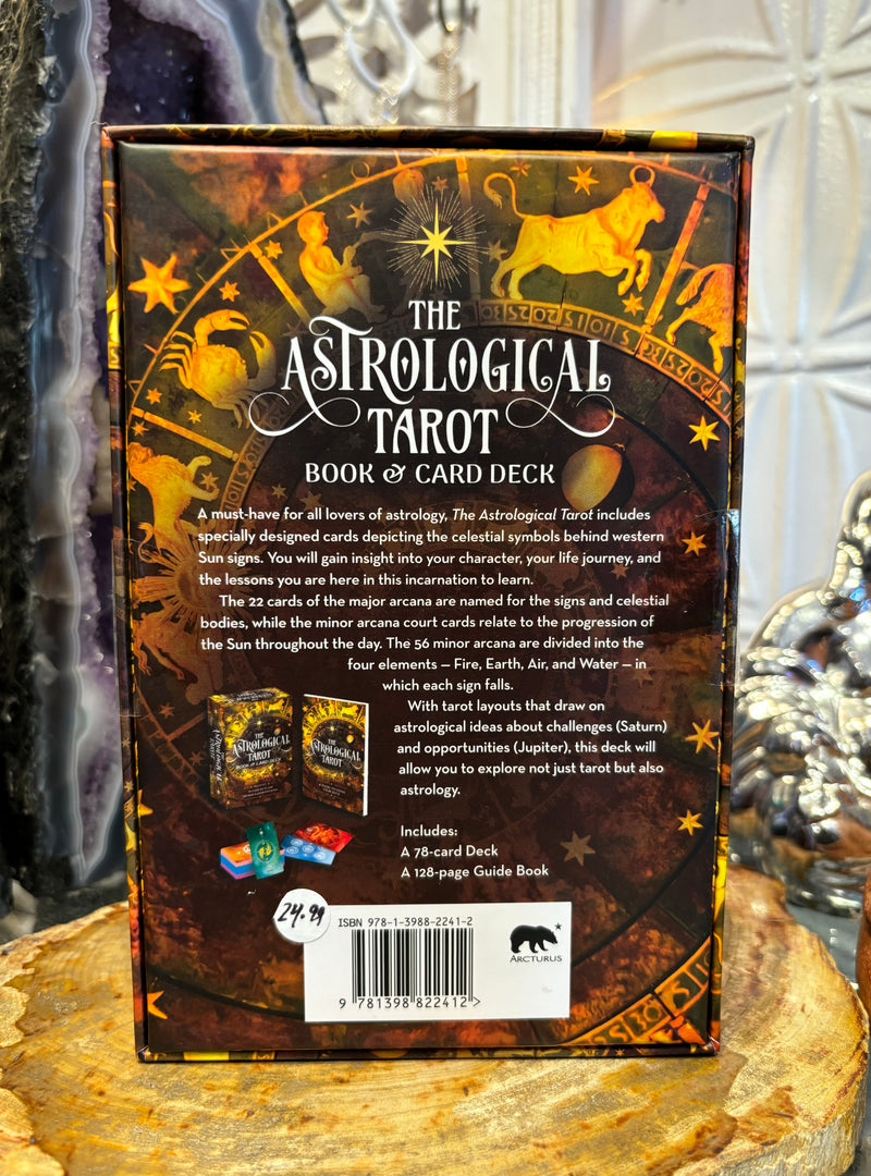 The Astrological Tarot Book & Card Deck