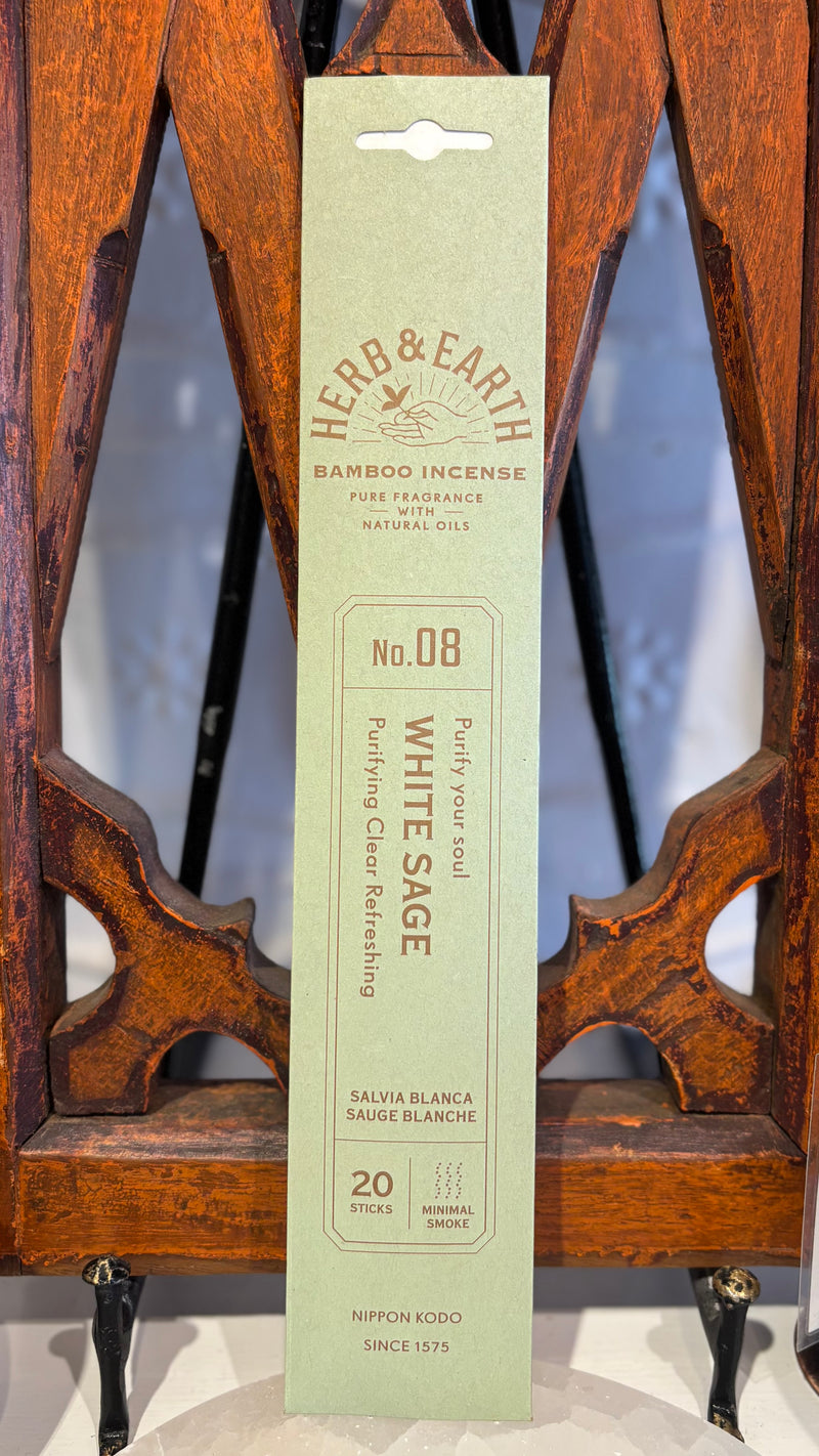 Herb & Earth White Sage Incense