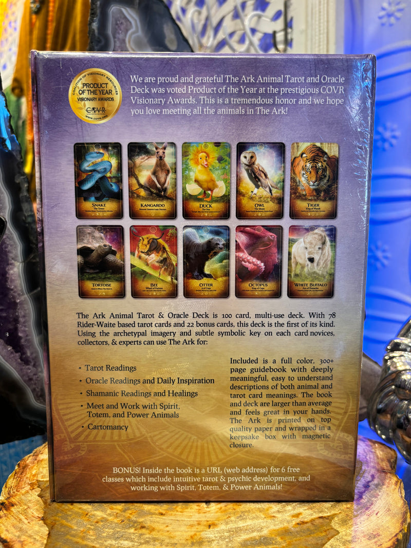 The Ark Animal Tarot & Oracle Deck by Bernadette King