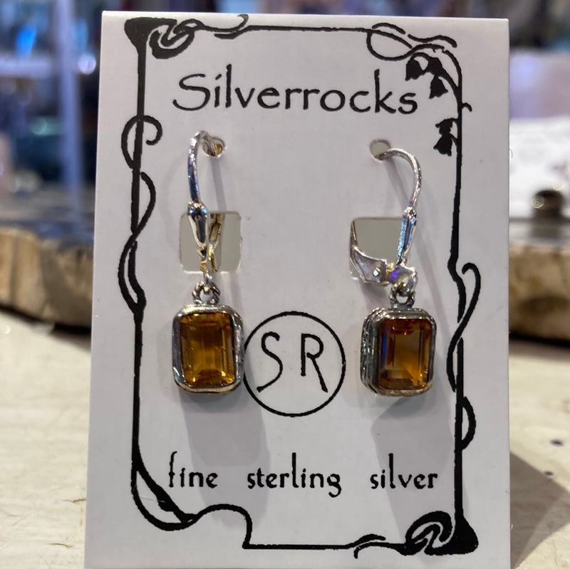 Citrine earrings