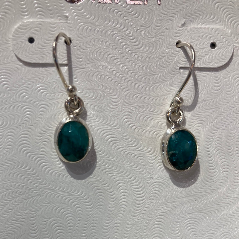 Emerald earrings