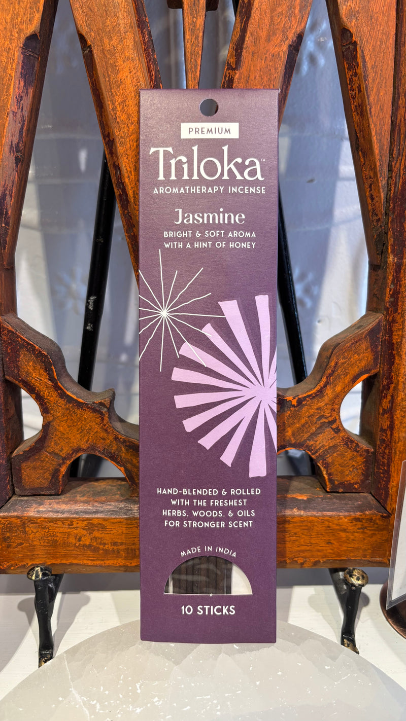 Triloka Aromatherapy Jasmine Incense