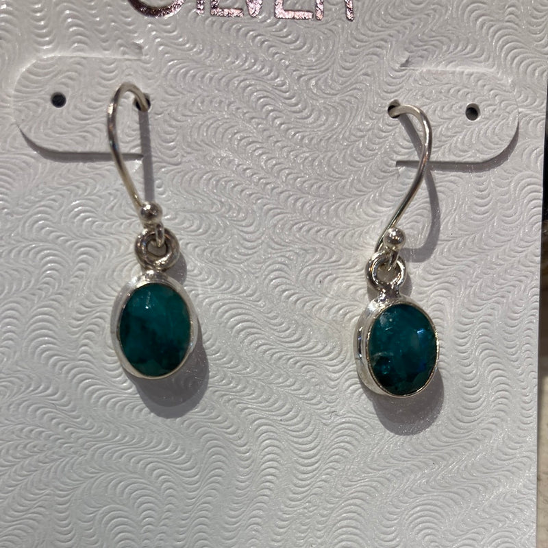 Emerald earrings