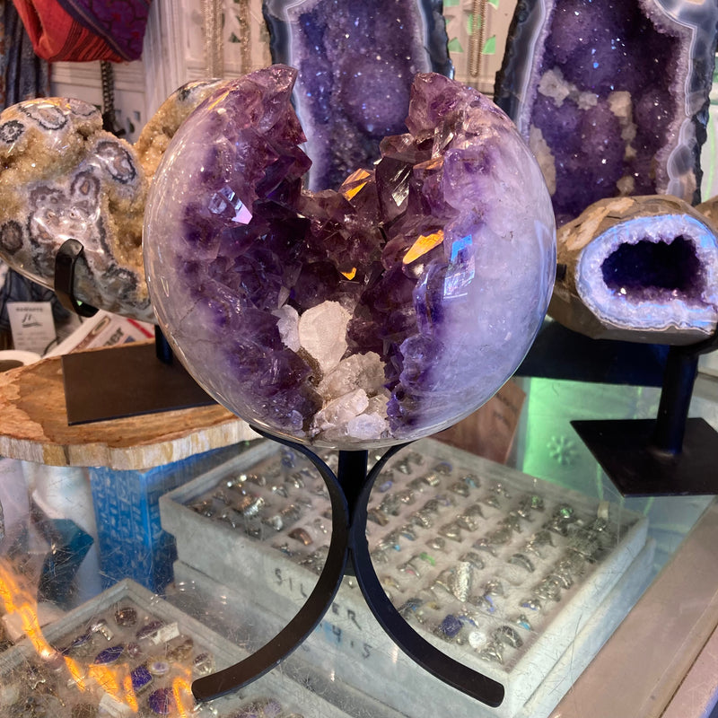 Large Amethyst Sphere