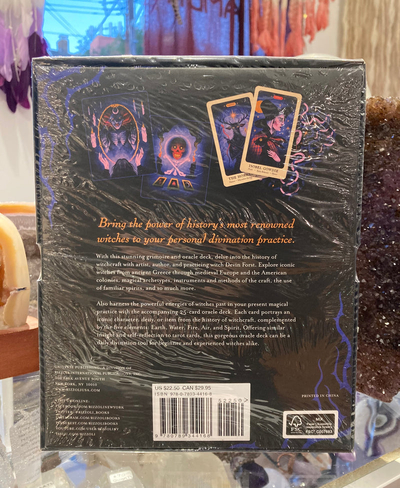 Witches Through History Grimoire & Oracle Deck by Devin Forst