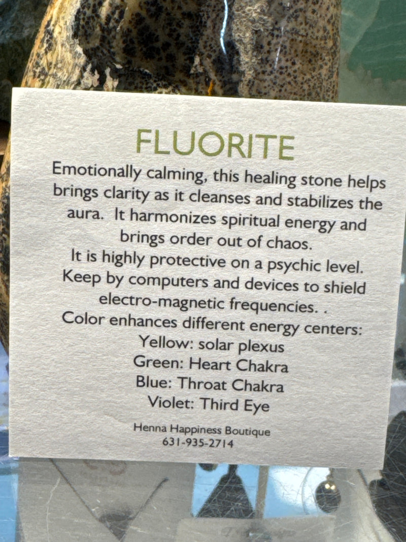 Balloon Dog Green Fluorite