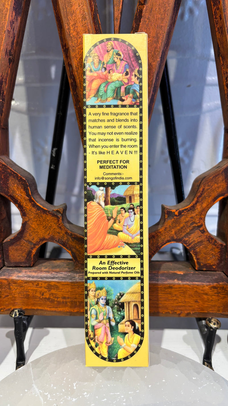 Song of India Temple Incense Sticks